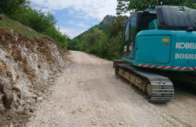 Započeli radovi na saobraćajnici prema vodopadu Skakavac