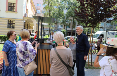 Druženje načelnika Srđana Mandića sa stanovnicima Centra