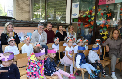 Načelnik Mandić posjetio vrtić „Leptirić“