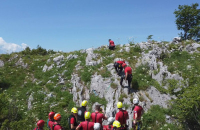 Na Skakavcu održana pokazna vježba spašavanja