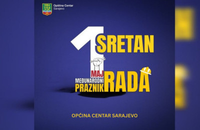 Prvomajska čestitka čelnika Općine Centar