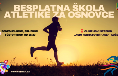 Besplatna škola atletike za osnovce