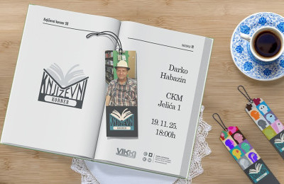 U srijedu 50. književni korner sa Darkom Habazinom
