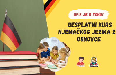 U toku je upis na besplatni kurs njemačkog jezika za osnovce