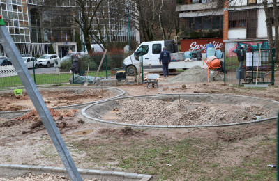 Započelo uređenje još jednog igrališta na Ciglanama