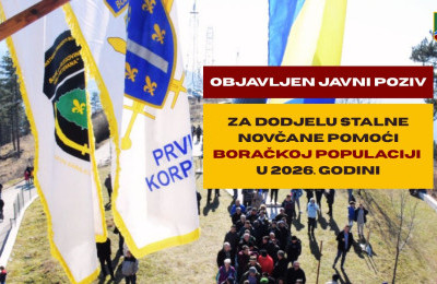Objavljen javni poziv za dodjelu stalne novčane pomoći