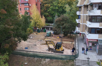 U toku radovi na uređenju platoa na Breki