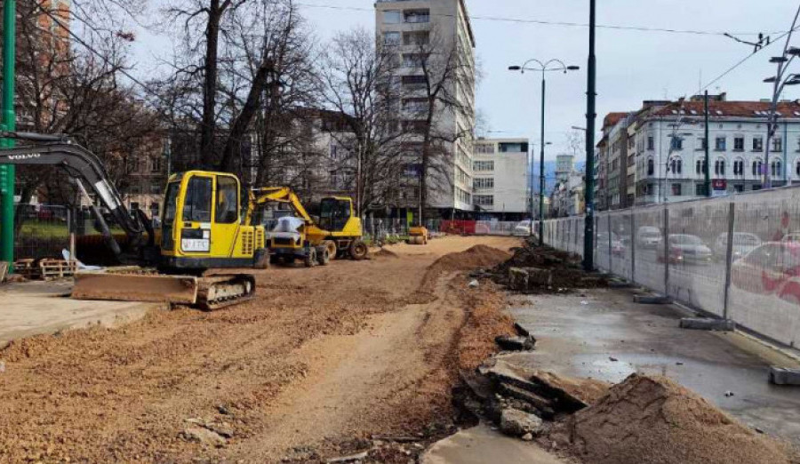 Aktivna brojna gradilišta u Centru