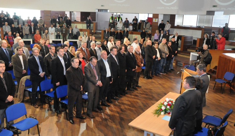 Svečana sjednica Općinskog vijeća Centar povodom rođendana 105. brigade
