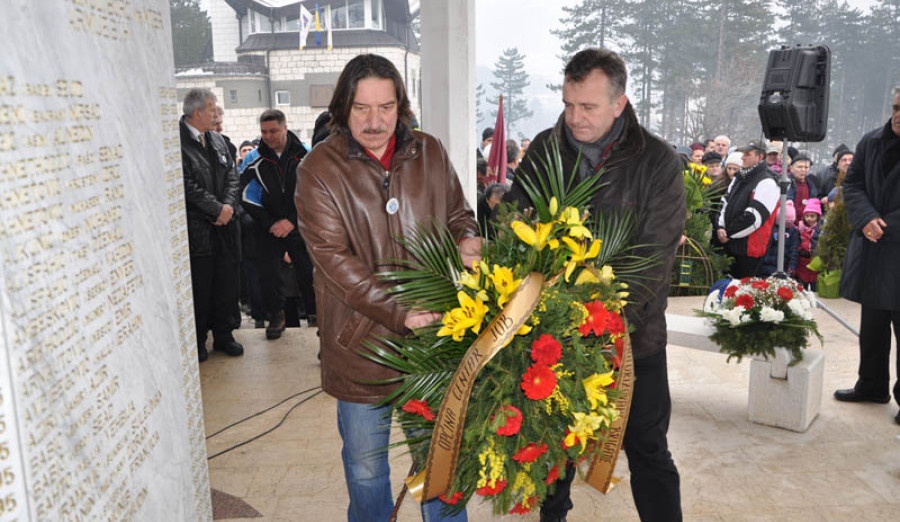 Centralna proslava 20. godišnjice 105. brigade na Grdonju
