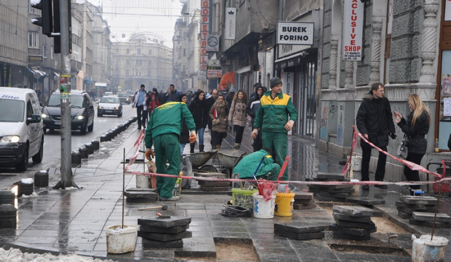 Redovno održavanje ulica u Centru