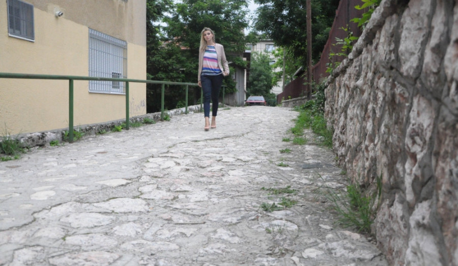 Urađena sanacija oštećene kaldrme u Ulici Strmac