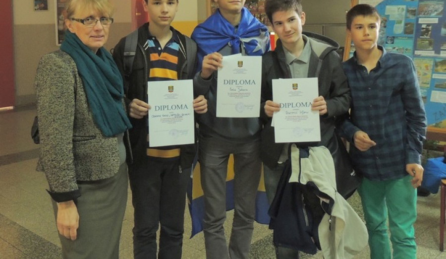 Najbolje znanje iz geografije pokazali učenici OŠ ''Isak Samokovlija''
