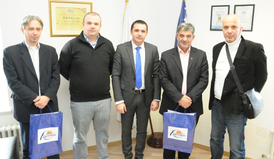 Ajnadžić i Kovačević ugostili predstavnike Košarkaškog kluba SPARS