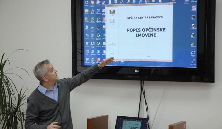Prezentiran informacioni sistem za popis imovine Općine Centar
