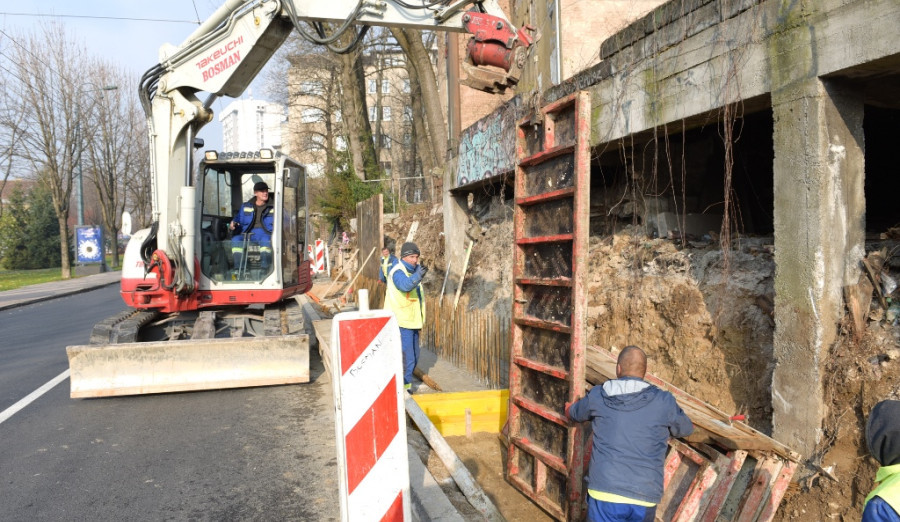 Nema više straha od obrušavanja zemlje na kuće na Soukbunaru