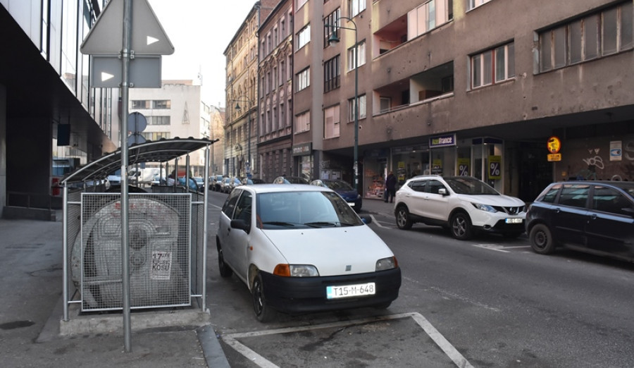 Izgradnja niša za kontejnere na više lokacija u Centru