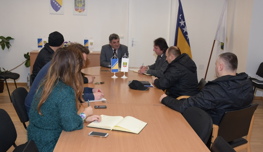 Ajnadžić ugostio predstavnike Udruženja „Crni labudovi“