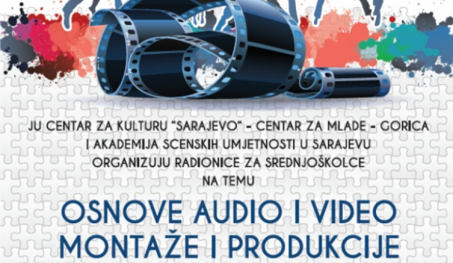 Upis u besplatnu školu audio i video montaže i produkcije