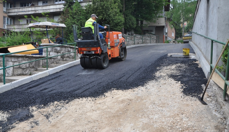Završeno asfaltiranje dijela Ulice Tina Ujevića