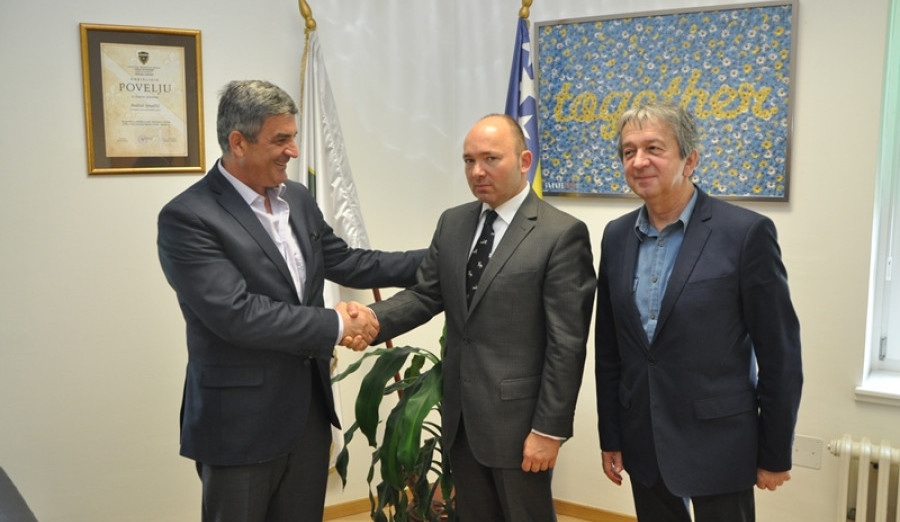 Ambasador Austrije posjetio Općinu Centar