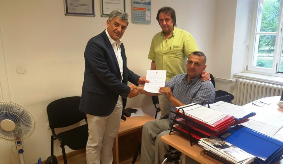 Općina Centar pomaže ratnim vojnim invalidima–paraplegičarima