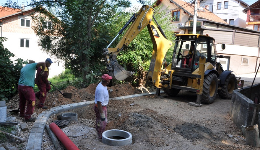 Nastavljeni radovi na rekonstrukciji Ulice Fadila Jahića Španca