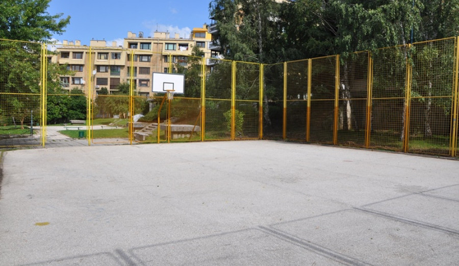 Uređeno sportsko igralište u Ulici Himze Polovine