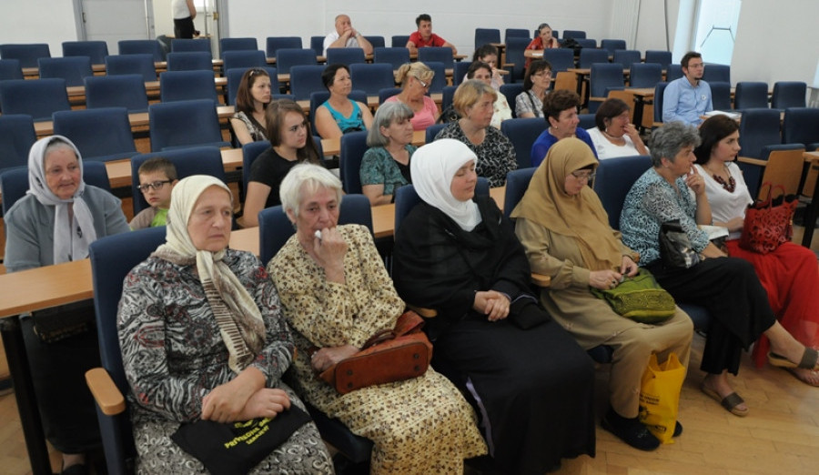 Tradicionalni bajramski prijem u Općini Centar za šehidske porodice