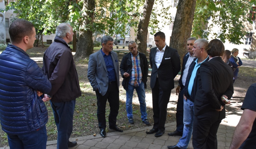 Predsjedavajući Ajnadžić obišao lokalitet palate Marijin Dvor