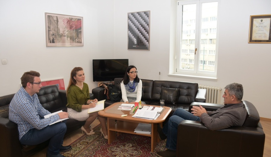 Ajnadžić ugostio predstavnicu Udruženja „Žene ženama“