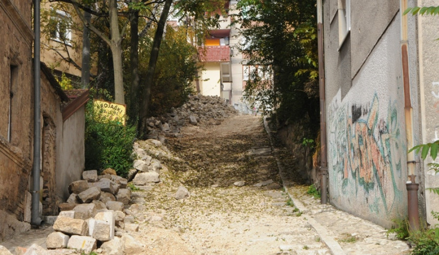 Uskoro novo stepenište u Ulici Goruša