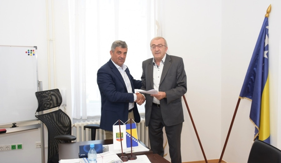 Topić i Brković posjetili Općinu Centar