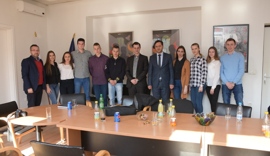 Mulić ugostio učenike Srednje ugostiteljsko-turističke škole Sarajevo