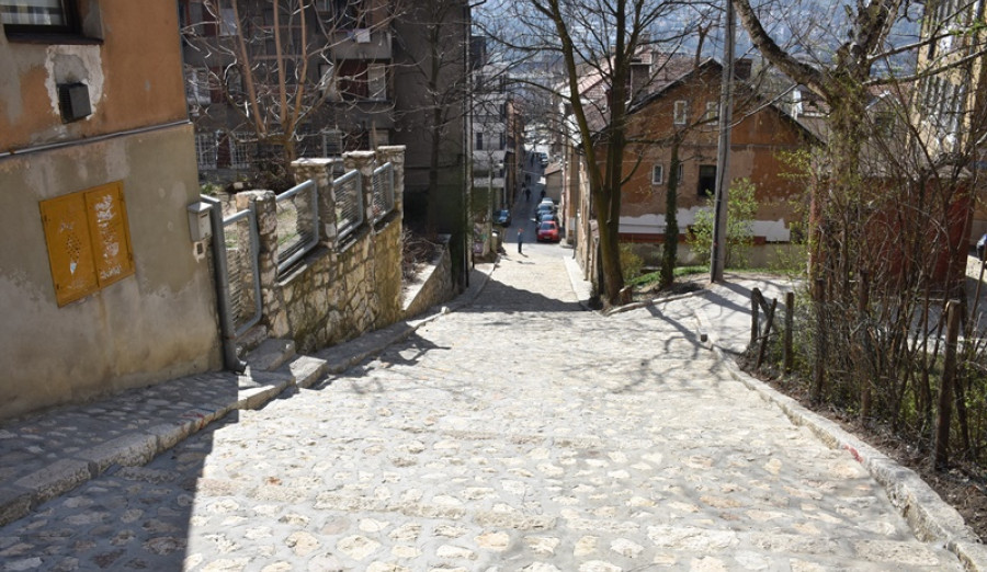 Završena sanacija stepeništa u Ulici Goruša