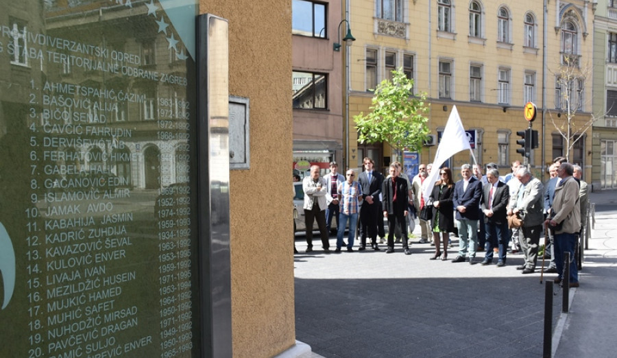 Pripadnici nekadašnjeg Odreda „Zagreb“ obilježili 2. maj