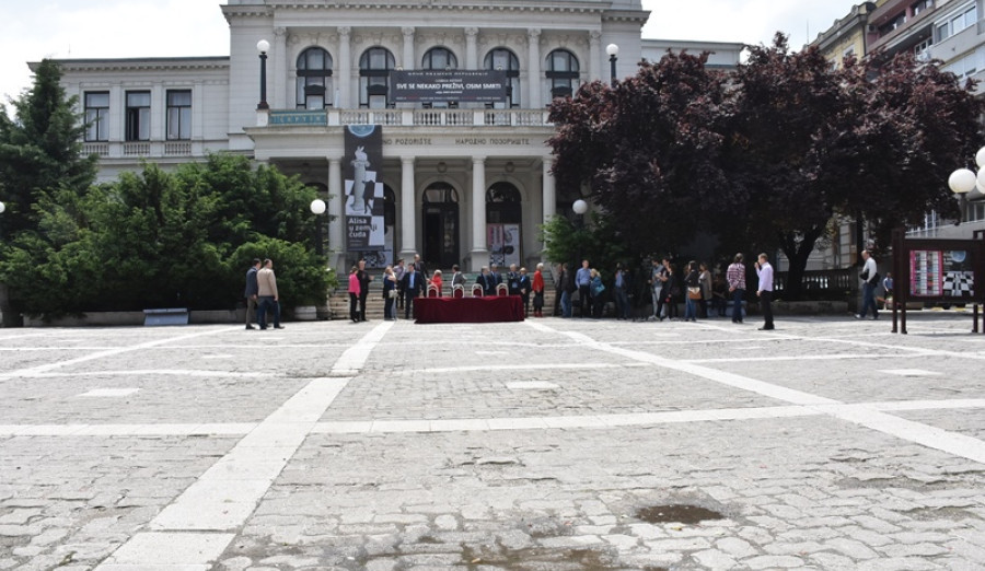 Počinje obnova Pozorišnog trga „Susan Sontag“
