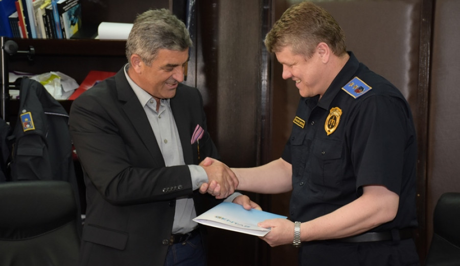 Nastavljena finansijska podrška radu Prve policijske uprave