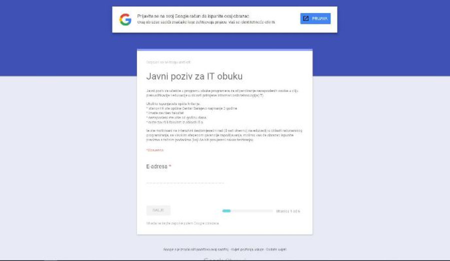Prekvalifikacijom do radnog mjesta programera 