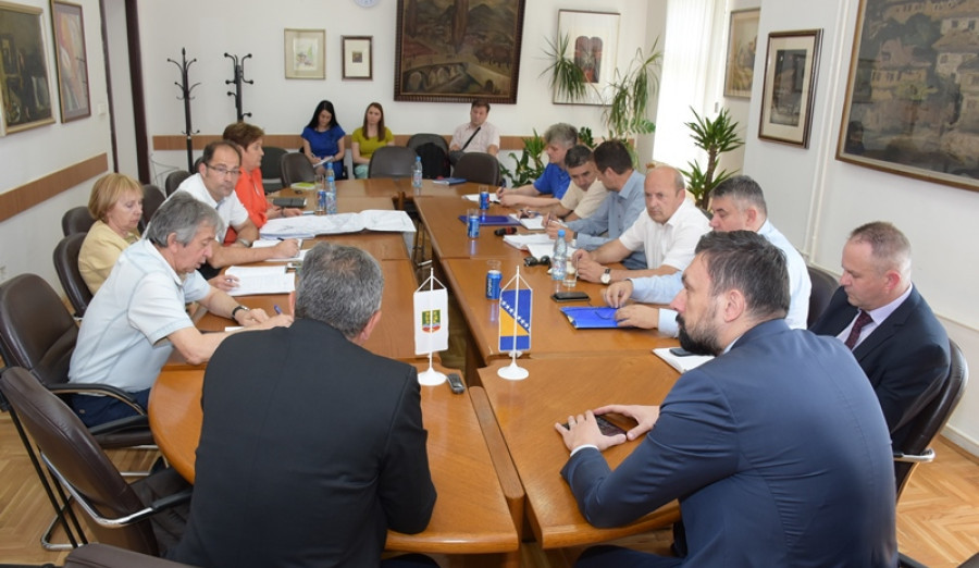 Izgradnja kružnih tokova na magistralnoj cesti u općinama Centar i Vogošća