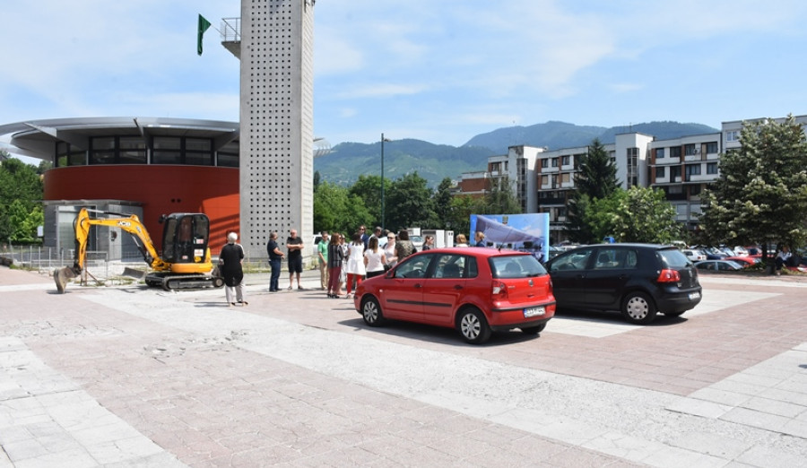 Ove sedmice započinju radovi na uređenju dijela Merhemića trga na Ciglanama