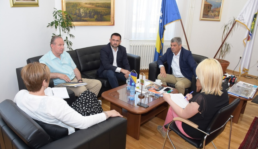 (FOTO) Unapređenje saradnje Općine Centar i Federalnog ministarstva raseljenih osoba i izbjeglica