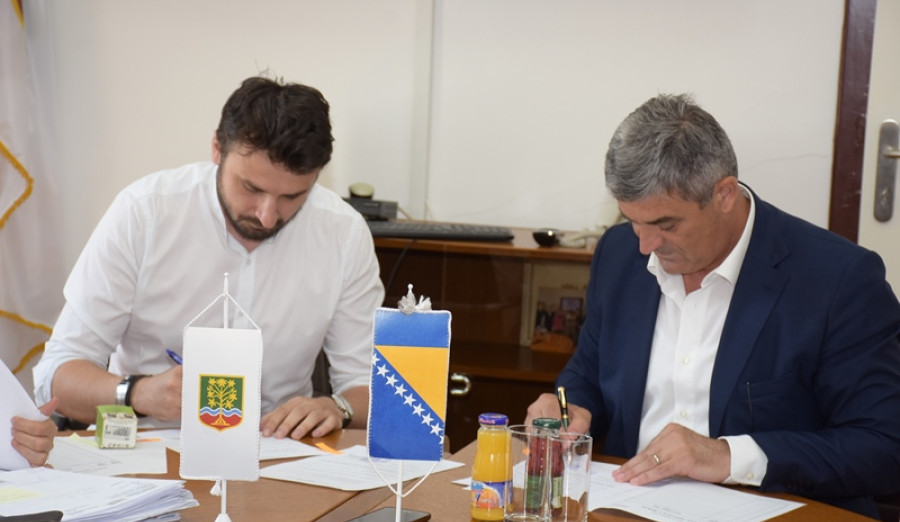 (FOTO) Kulturno sportskom centru Skenderija donirano 60.000 maraka