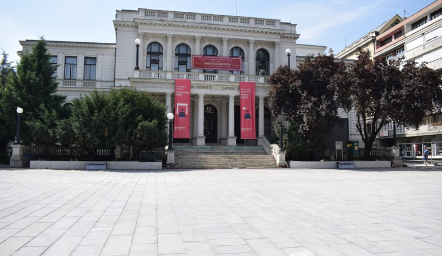 U srijedu 2. augusta završetak radova na rekonstrukciji trga ispred Narodnog pozorišta