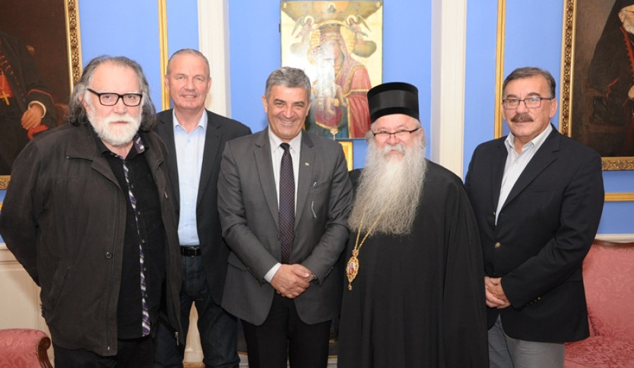 Delegacija Općine Centar posjetila mitropolita dabrobosanskog Hrizostoma