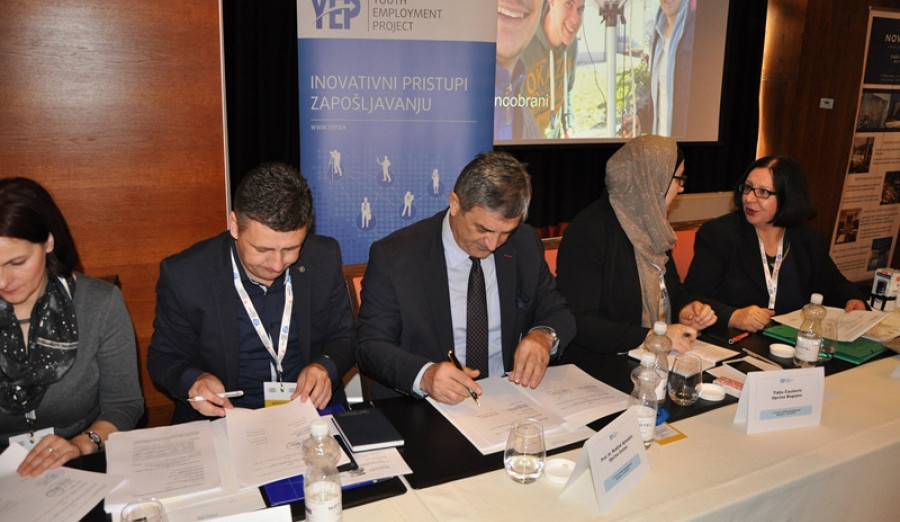 Općina Centar pristupila Projektu zapošljavanja mladih (YEP)