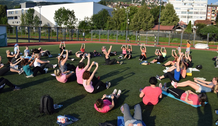 „Fitness ljeto 2018“ se nastavlja i u augustu ponedjeljkom i srijedom od 19 sati
