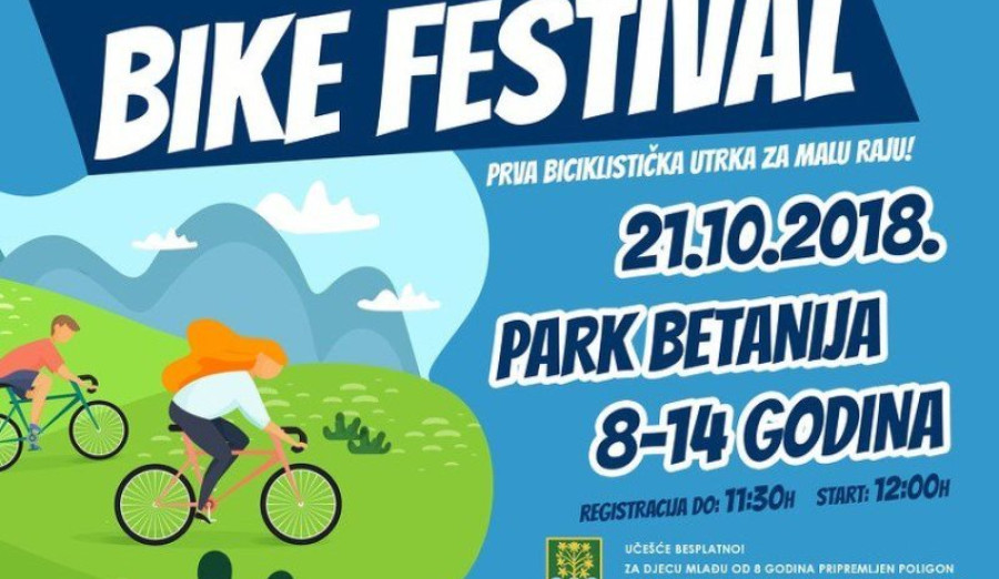 U nedjelju Bike Fest u parku Jezero