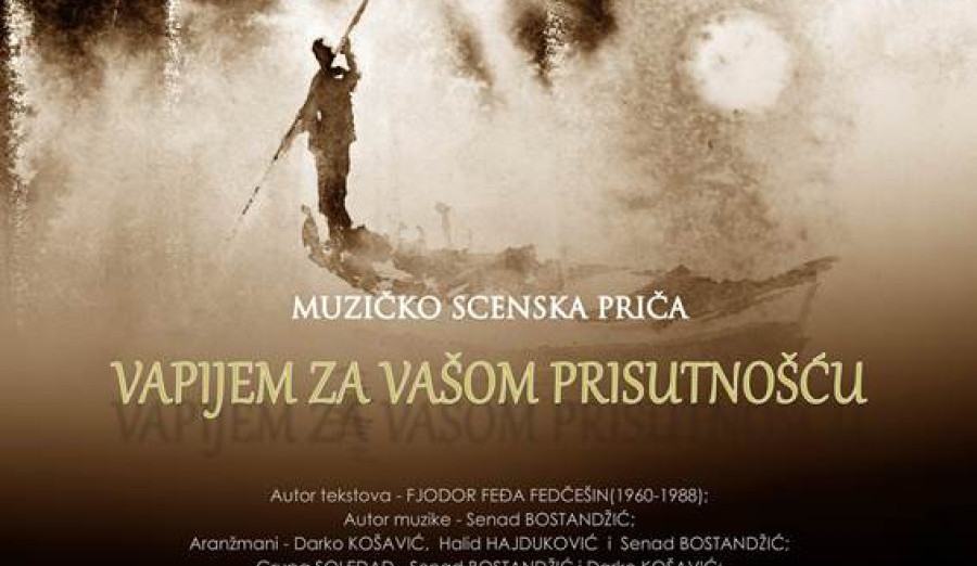 „Vapijem za vašom prisutnošću” na sceni Centra kulture i mladih