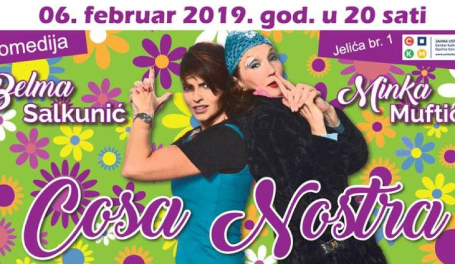 Komedija „Cosa nostra“ na sceni Centra kulture i mladih